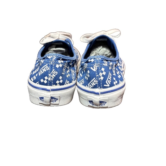 Vans Authentic Logo Repeat Blue & White Men 7/ Women 8.5 -507452- Skater, Casual - Picture 6 of 10